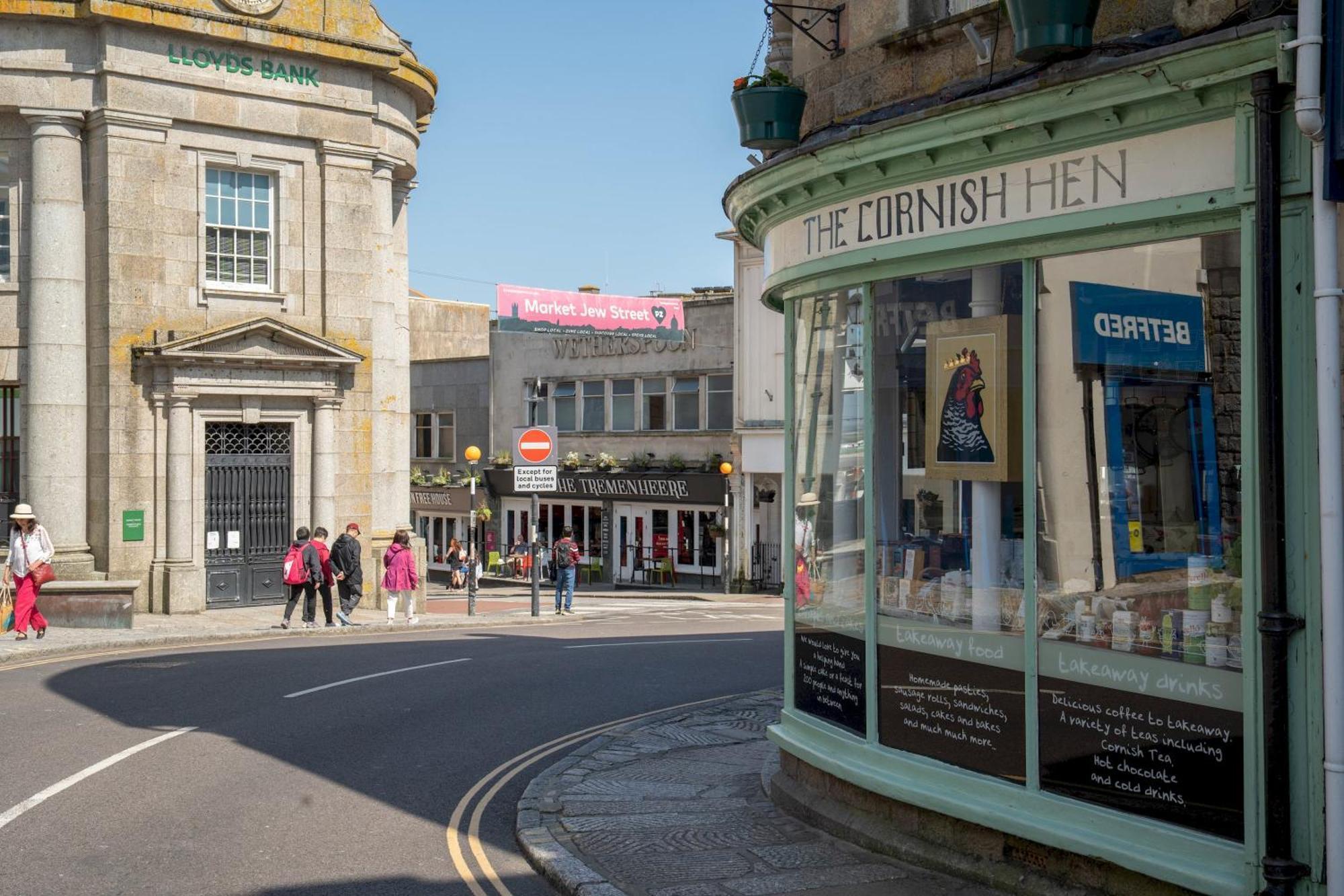 Stunning Penthouse In Penzance "Amazing Sea Views" Leilighet Eksteriør bilde