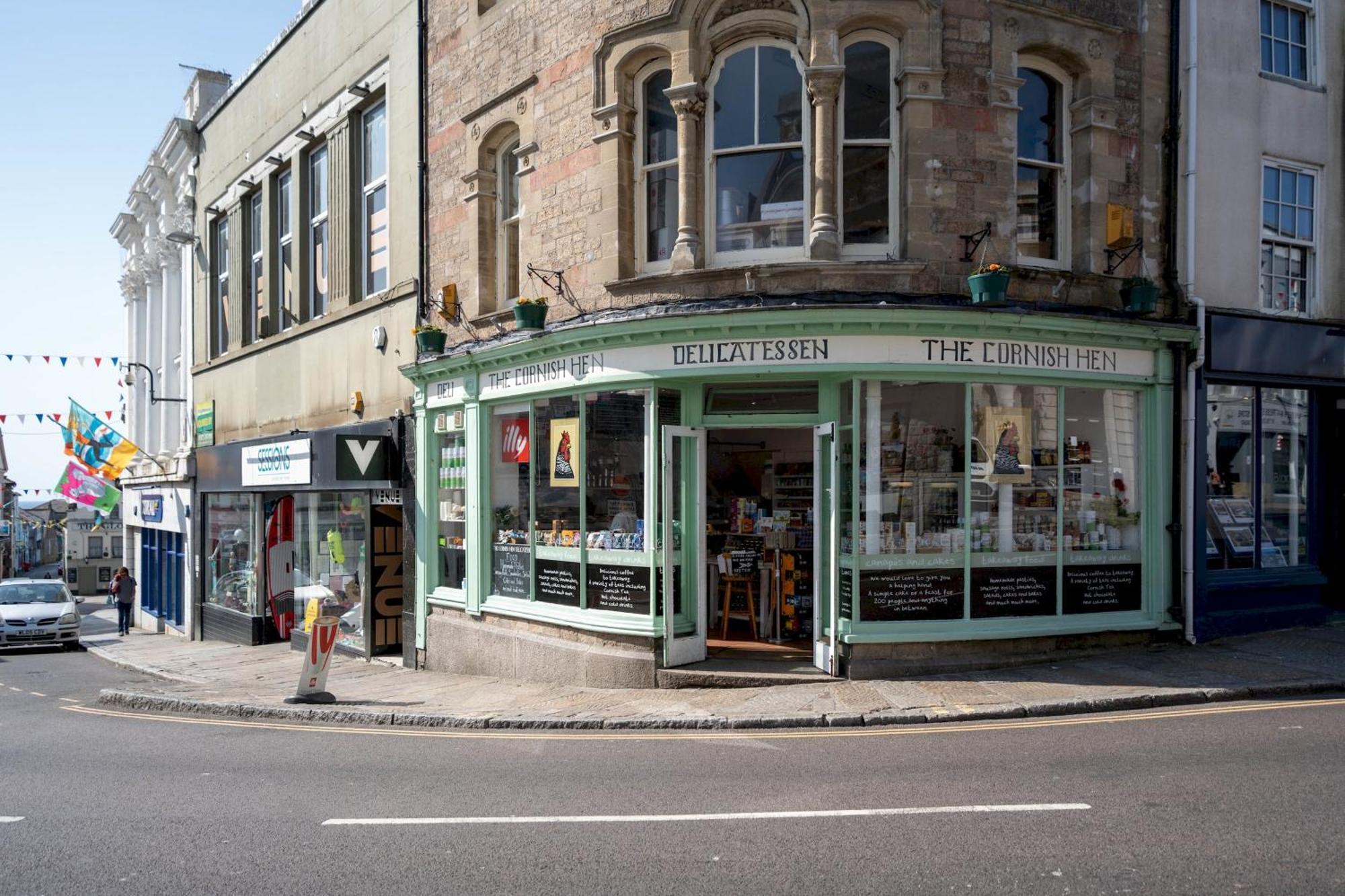 Stunning Penthouse In Penzance "Amazing Sea Views" Leilighet Eksteriør bilde