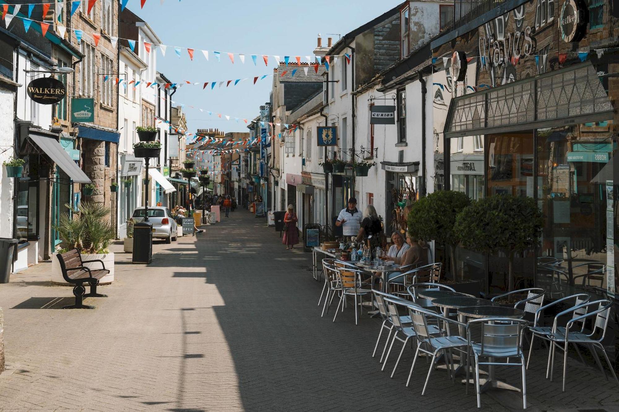 Stunning Penthouse In Penzance "Amazing Sea Views" Leilighet Eksteriør bilde