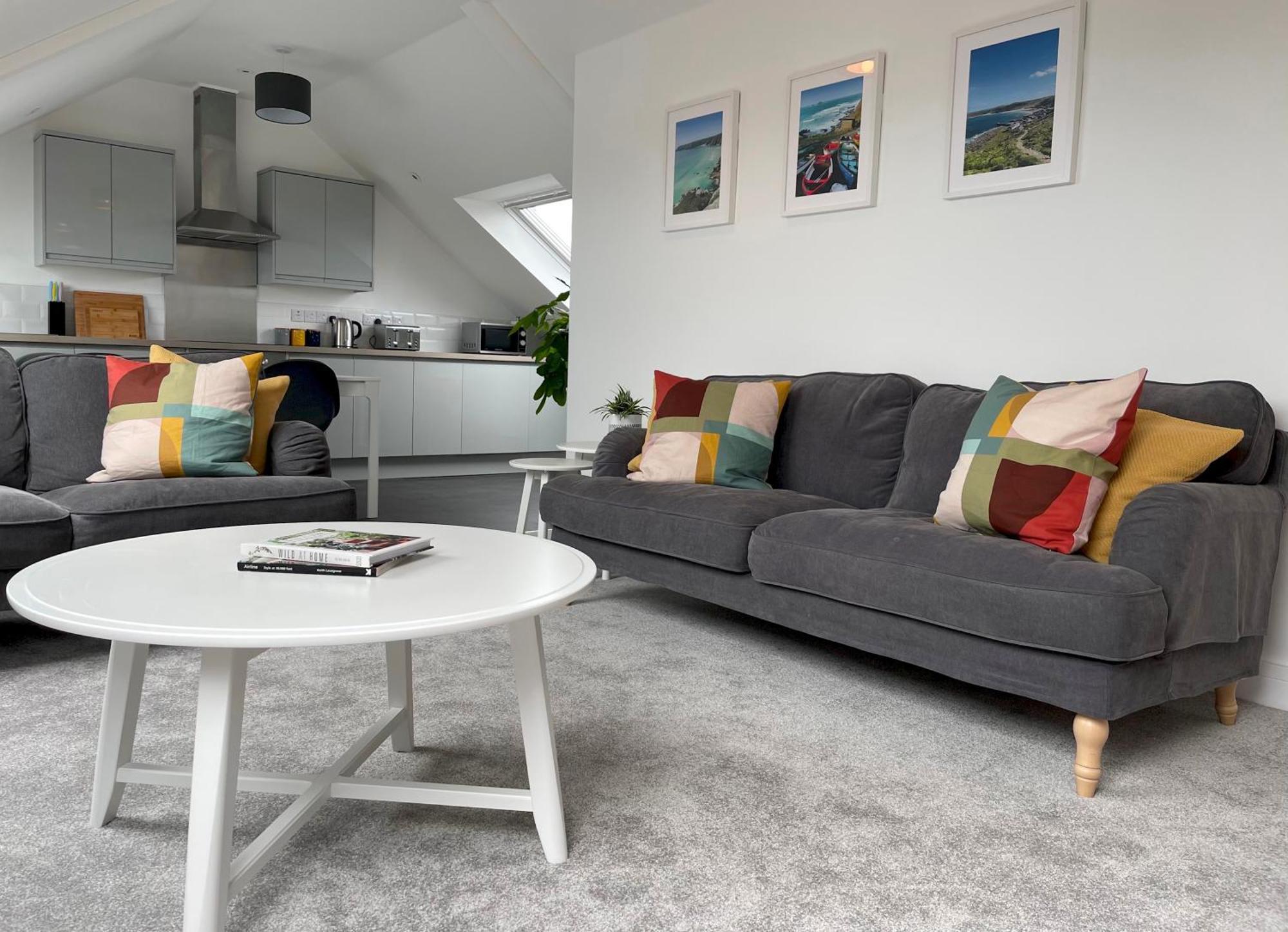 Stunning Penthouse In Penzance "Amazing Sea Views" Leilighet Eksteriør bilde