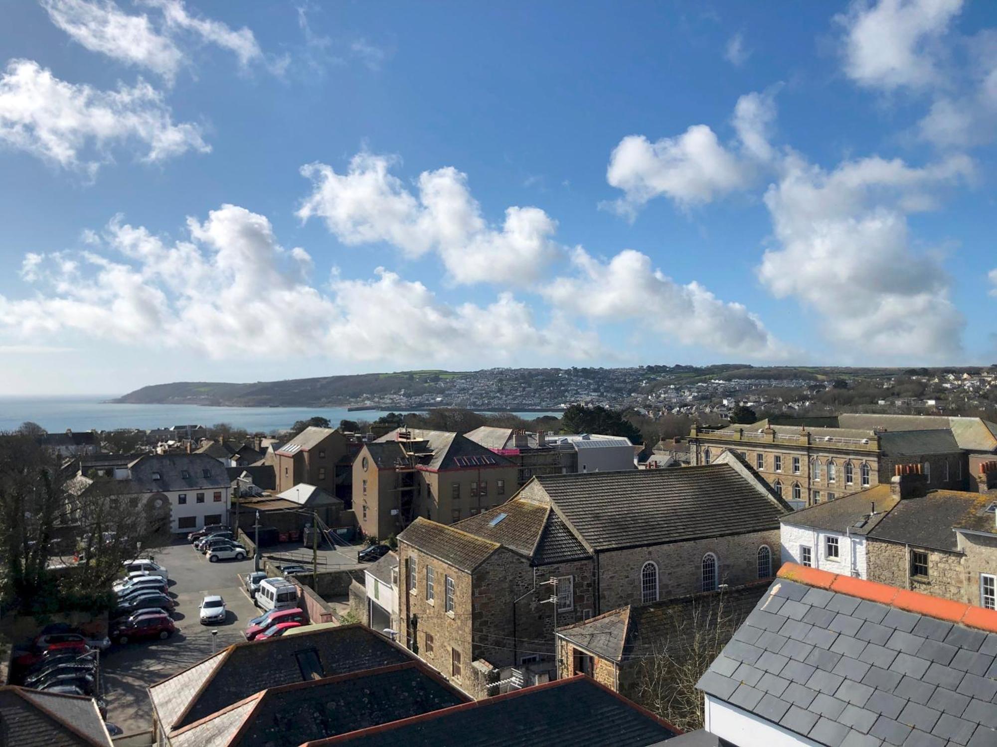Stunning Penthouse In Penzance "Amazing Sea Views" Leilighet Eksteriør bilde